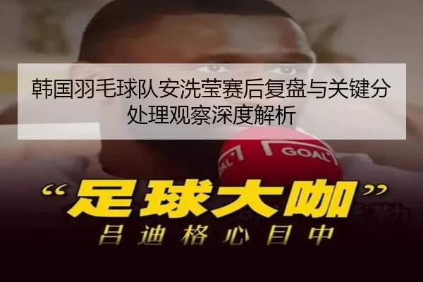韩国羽毛球队安洗莹赛后复盘与关键分处理观察深度解析